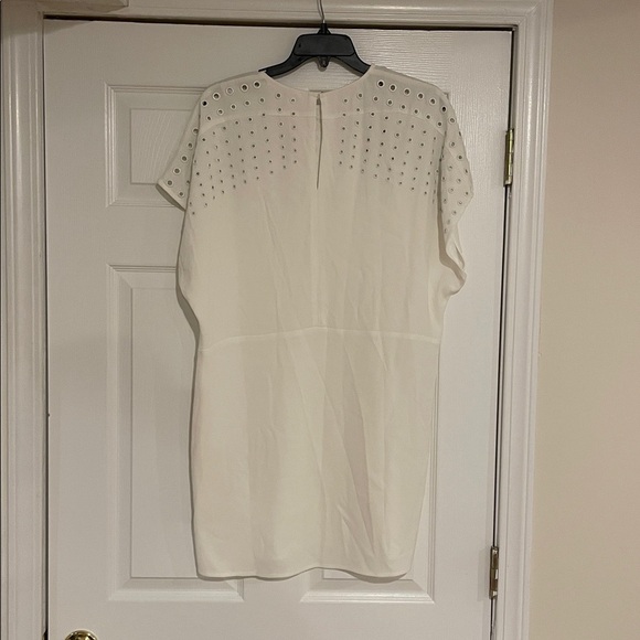 Derek Lam White Studded Women's Dress - Picture 4 of 4